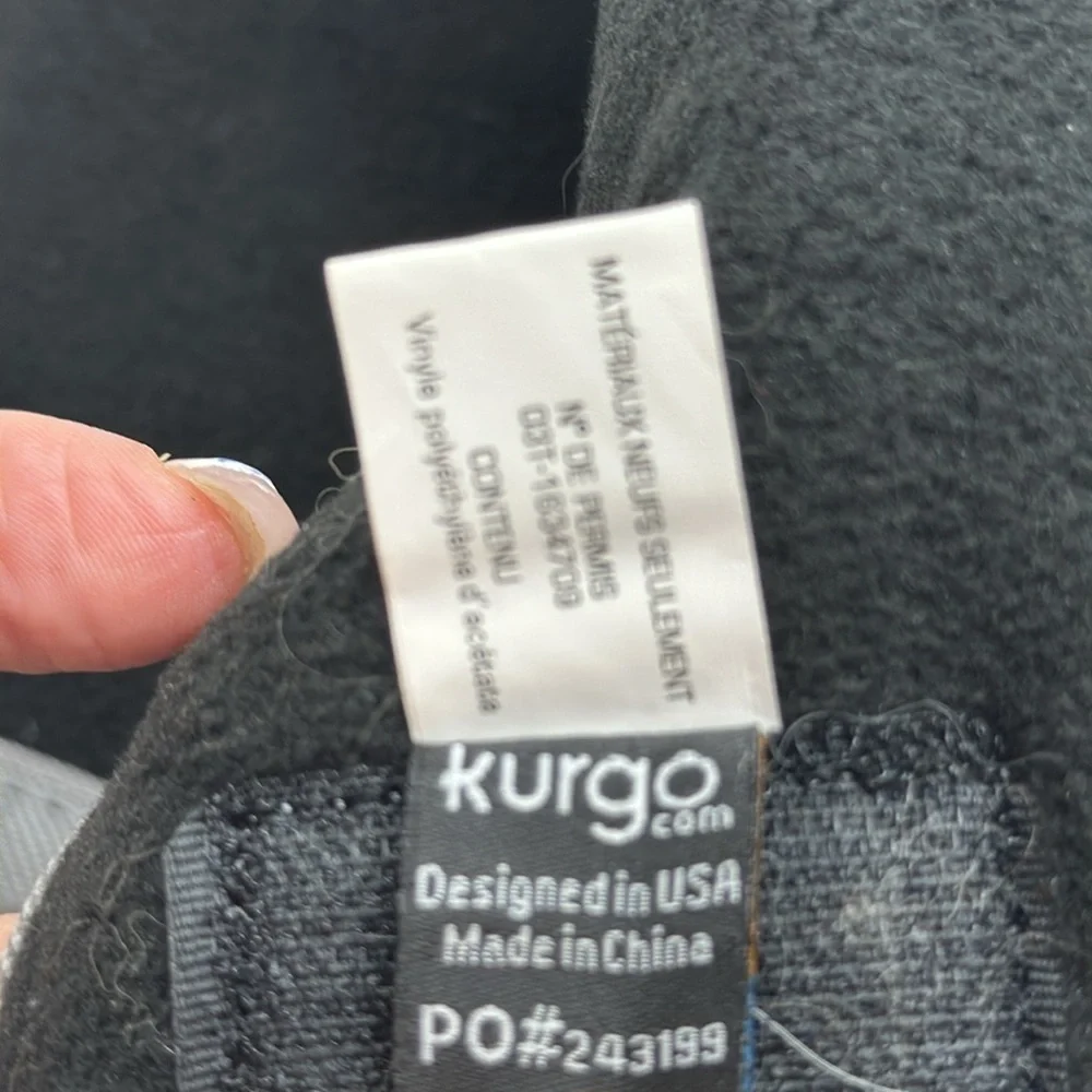 Kurgo Gray Teal Dog Jacket Harness MCB6927J